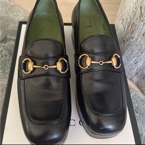 Gucci platform loafers